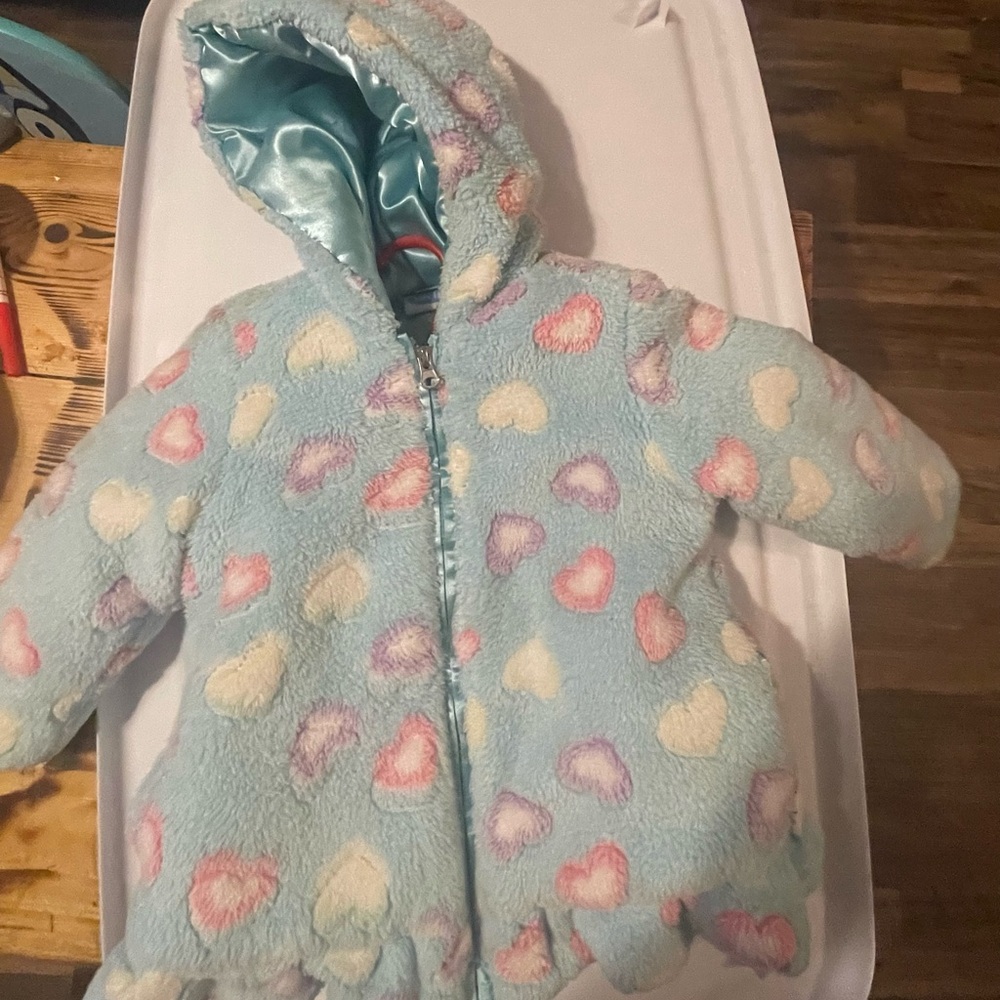Bon Bebe Pastel Heart Kids Jacket